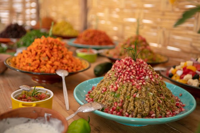 Organic Moroccan Cooking Class At Secret Berber Garden CT - Sitting down to the lunch you created