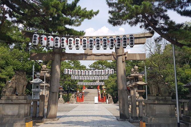 Private Car Full Day Tour of Osaka Temples, Gardens and Kofun Tombs - Shinsekai: a quick look at old Osaka