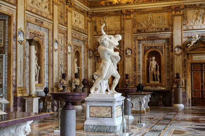 Rome: Borghese Gallery & Gardens Small Group Guided Tour - Getting inside the gallery