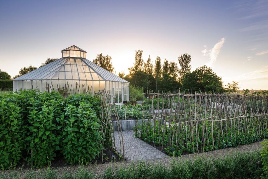 Royal Horticultural Society: Hyde Hall Garden Ticket - Arriving at a hilltop garden in Essex
