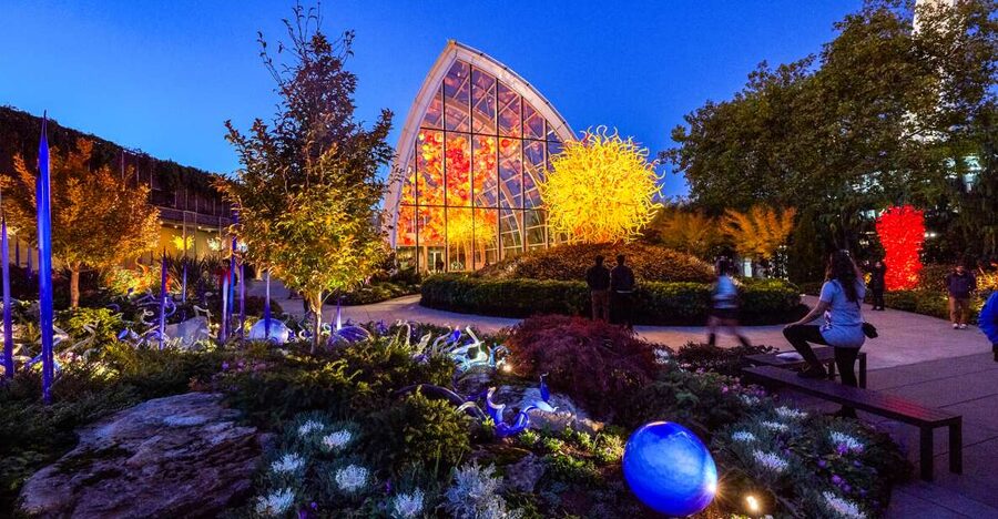 Seattle: Chihuly Garden and Glass Entry Ticket - The garden turns glass into something playful