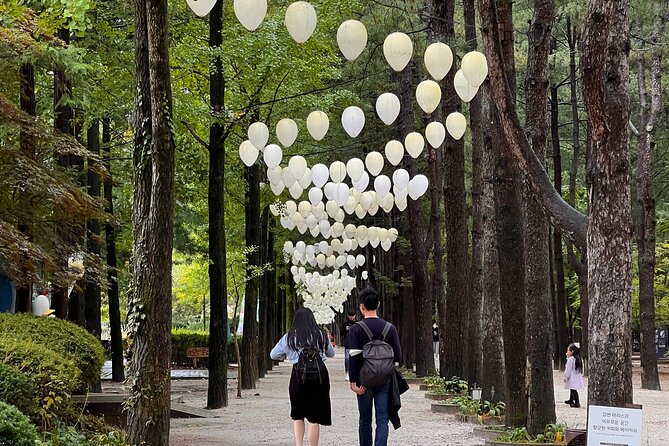 Trip to Nami Island with Petite France & Italian Village, Garden of Morning Calm - Petite France: colorful buildings and a staged French village