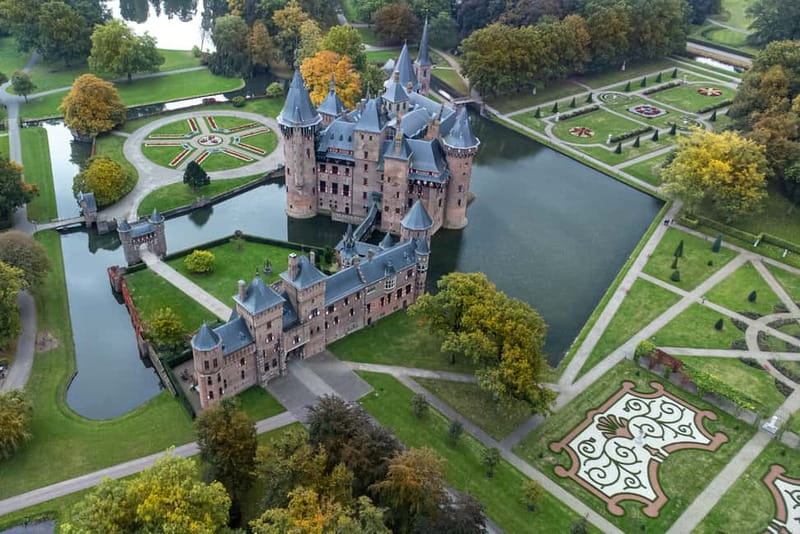 Utrecht: De Haar Castle + Gardens Entry Ticket - The English-style park and quieter paths
