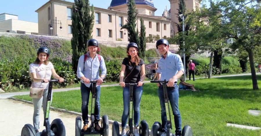 Valencia: Gardens and recreation Segway Tour - Starting behind the Serranos Towers