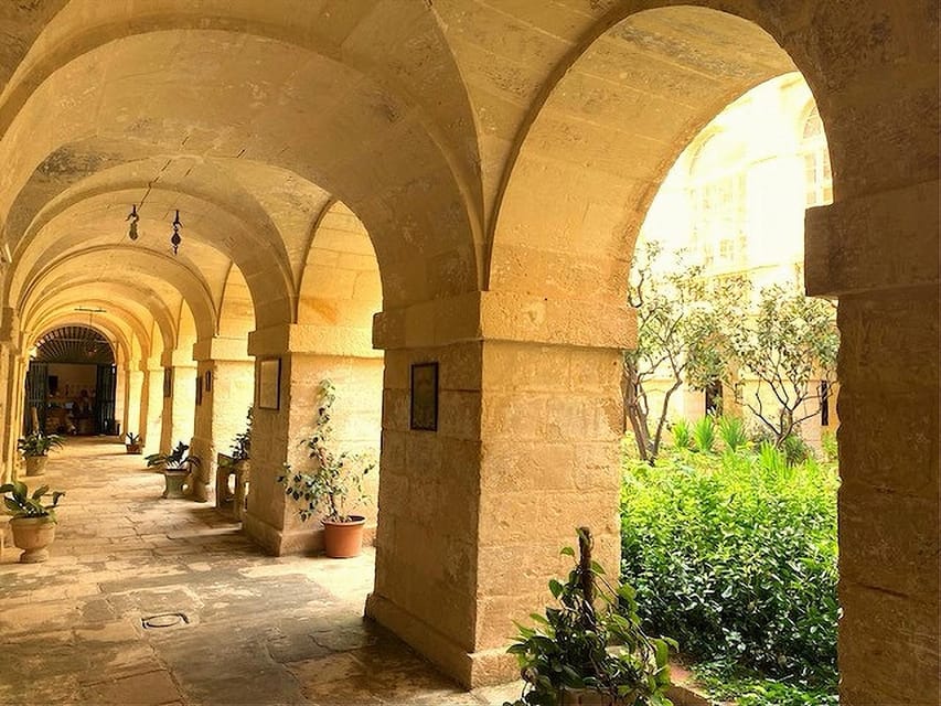 Valletta: Monastery and Secret Garden Entry Ticket - The crypt and the final resting place