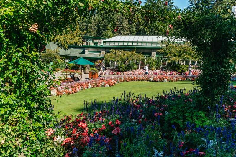 Vancouver: Victoria, Gulf Islands Cruise, & Butchart Gardens - Two hours among the four seasons of Butchart Gardens