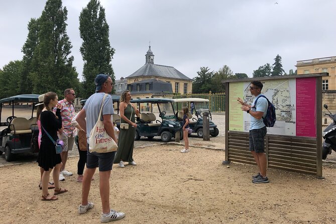 Versailles Golfcart & Bike Guided Tour: Gardens Hamlet Fountains - The Grand Canal and Trianon Estate