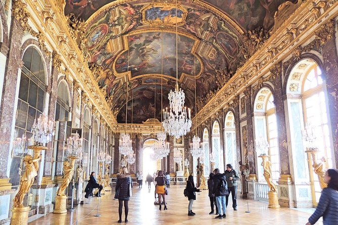 Versailles Palace & Gardens Tour with Transport from Paris - The Hall of Mirrors and royal display