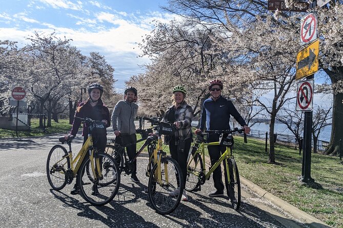 Washington DC Cherry Blossoms By Bike Tour - The Jefferson Memorial and the best basin views