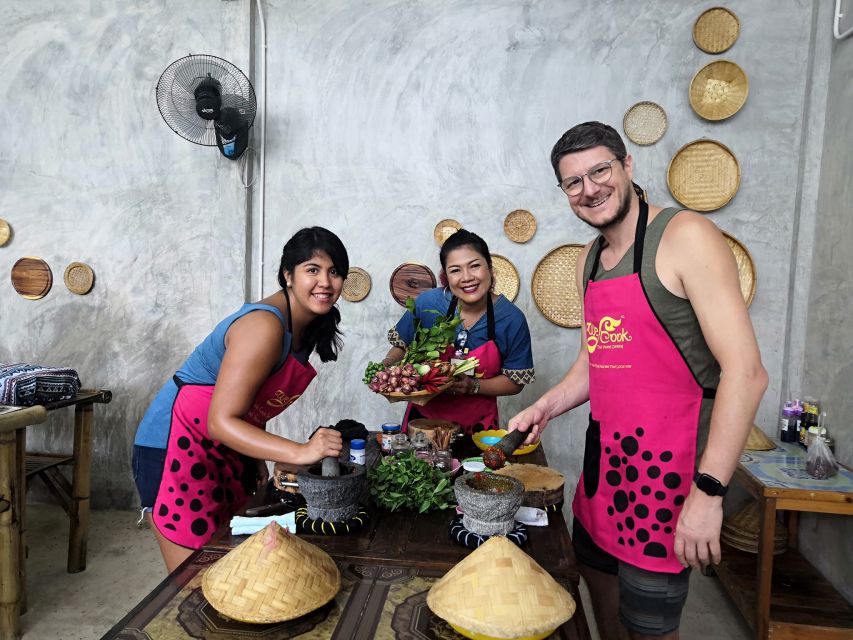We Cook Thai Home Garden Cooking School - The meal is the reward, and it is a very large one